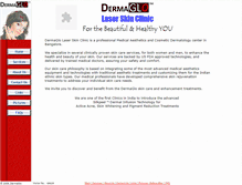 Tablet Screenshot of dermaglo.in